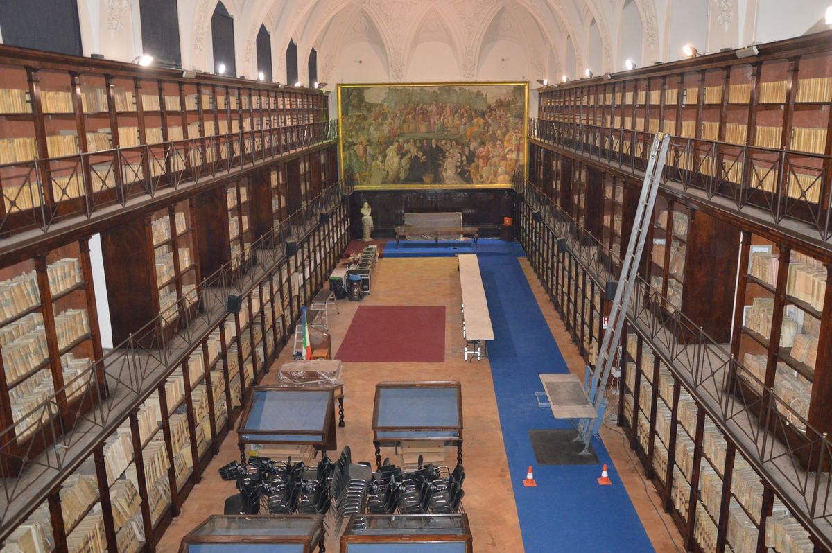 Sala Filangieri dell Archivio Storico di Napoli Ediliziainrete.it