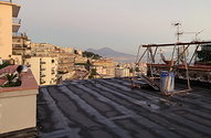 Pannello Aeroproof per il recupero di una copertura piana a Napoli